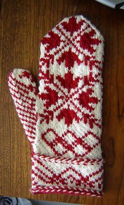 O Canada mittens, designed for the Vancouver 2010 Winter Games